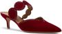 Malone Souliers Tibby 45mm pointed-toe mules Red - Thumbnail 2