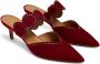 Malone Souliers Tibby 45mm pointed-toe mules Red - Thumbnail 4