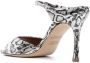 Malone Souliers Uma 100mm leather sandals Silver - Thumbnail 3