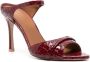 Malone Souliers Una 90mm leather pumps Red - Thumbnail 2