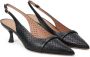 Malone Souliers Vesper 70mm perforated-leather pumps Black - Thumbnail 2