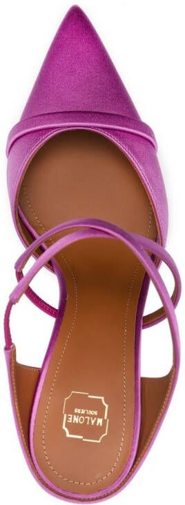 Malone Souliers Yoana 90 leather pumps Purple