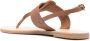 Manebi almond leather sandals Brown - Thumbnail 3