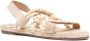 Manebi braided flat sandals Neutrals - Thumbnail 2