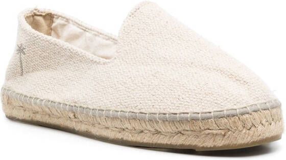 Manebi braided sole espadrilles Neutrals