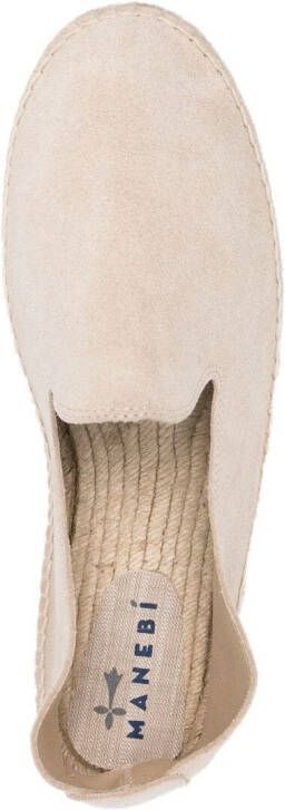 Manebi Hamptons espadrilles Neutrals