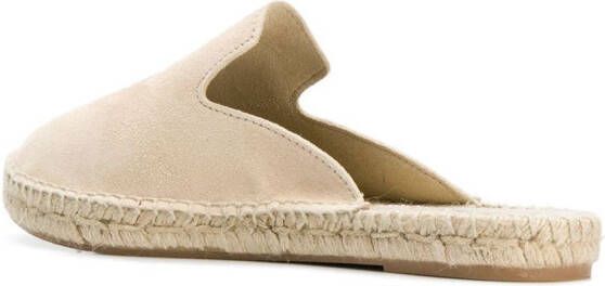 Manebi Hamptons mule espadrilles Neutrals