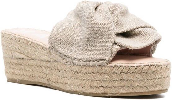 Manebi Havana platform-sole espadrilles Neutrals