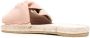 Manebi knot-detail slip-on sandals Pink - Thumbnail 3