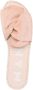 Manebi knot-detail slip-on sandals Pink - Thumbnail 4