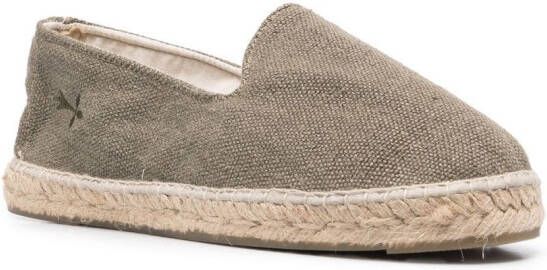 Manebi La Havana organic hemp espadrilles Green