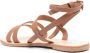 Manebi multi-way strap leather sandals Brown - Thumbnail 3