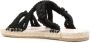 Manebi rope-detail flat sandals Black - Thumbnail 3