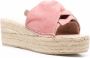 Manebi ruffle open-toe sandals Pink - Thumbnail 2