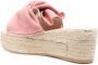Manebi ruffle open-toe sandals Pink - Thumbnail 3