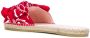 Manebi scarf tied slides Red - Thumbnail 3