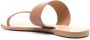 Manebi slip-on leather sandals Brown - Thumbnail 3