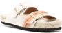 Manebi striped flat sandals White - Thumbnail 2