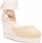 Manebi woven raffia platform espadrilles Neutrals - Thumbnail 2