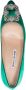 Manolo Blahnik 90mm Hangisi pumps Green - Thumbnail 4