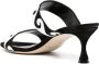 Manolo Blahnik Bemusa 70mm leather sandals Black - Thumbnail 3