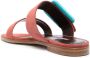 Manolo Blahnik buckle-detail suede sandals Pink - Thumbnail 3