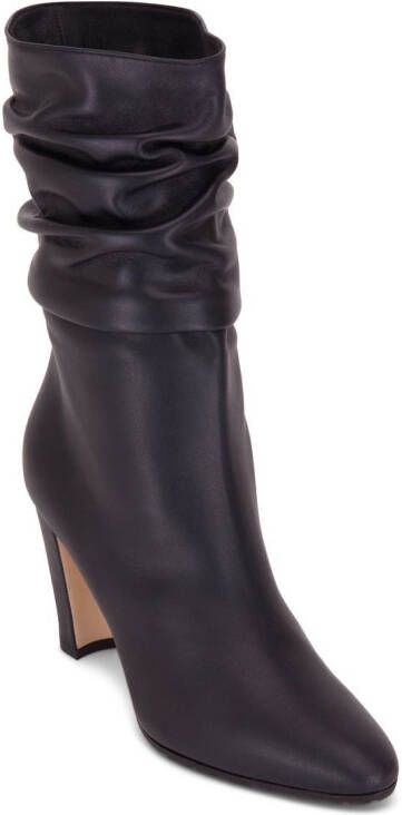 Manolo Blahnik Calasso slouchy ankle boots Black