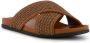 Manolo Blahnik Chiltern crossover-strap sandals Brown - Thumbnail 2