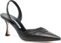 Manolo Blahnik Chongasli 70mm swirl-embellished pumps Black - Thumbnail 2