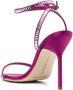 Manolo Blahnik Crinastra 105mm satin strappy sandals Pink - Thumbnail 3