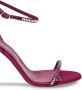 Manolo Blahnik Crinastra 105mm satin strappy sandals Pink - Thumbnail 2
