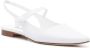 Manolo Blahnik Didion pointed-toe ballerina shoes White - Thumbnail 2
