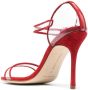 Manolo Blahnik Fersen 105mm suede sandals Red - Thumbnail 3