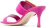 Manolo Blahnik Gable 70mm buckled suede mules Pink - Thumbnail 3