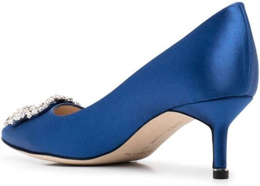 Manolo Blahnik Hangisi 50mm pumps Blue