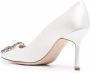 Manolo Blahnik Hangisi buckle-detail pumps Neutrals - Thumbnail 3