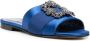 Manolo Blahnik Hangisi buckle-detail sandals Blue - Thumbnail 2