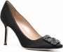 Manolo Blahnik Hangisi pointed pumps Black - Thumbnail 2