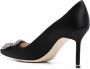 Manolo Blahnik Hangisi pointed pumps Black - Thumbnail 3