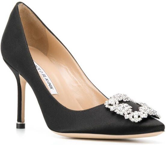 Manolo Blahnik Hangisi pumps Black