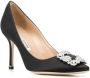 Manolo Blahnik Hangisi pumps Black - Thumbnail 2