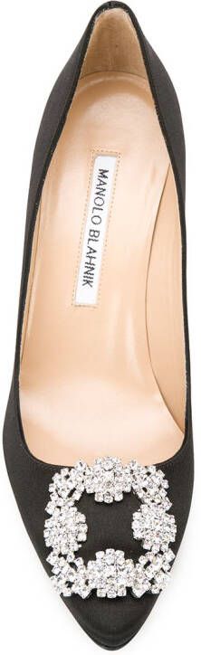 Manolo Blahnik Hangisi pumps Black