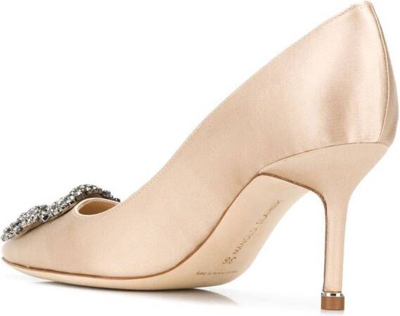 Manolo Blahnik Hangisi pumps Neutrals