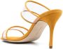 Manolo Blahnik Invymu 100mm sandals Yellow - Thumbnail 3