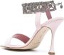 Manolo Blahnik Lierasan 105mm suede sandals Pink - Thumbnail 3