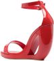 Manolo Blahnik Rocar 120m sandals Red - Thumbnail 3
