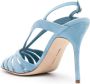 Manolo Blahnik Sardina 110mm suede sandals Blue - Thumbnail 3