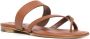 Manolo Blahnik Susa crossover straps sandals Brown - Thumbnail 2