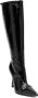 Manu Atelier 100mm knee-high leather boots Black - Thumbnail 2
