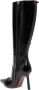 Manu Atelier 100mm knee-high leather boots Black - Thumbnail 3